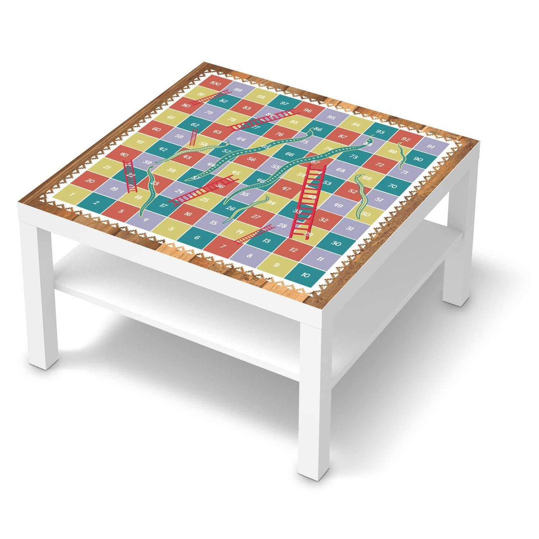 Möbelfolie selbstklebend für Kinder - passend für IKEA Lack Tisch 78x78 cm I Tolle Möbelaufkleber fü