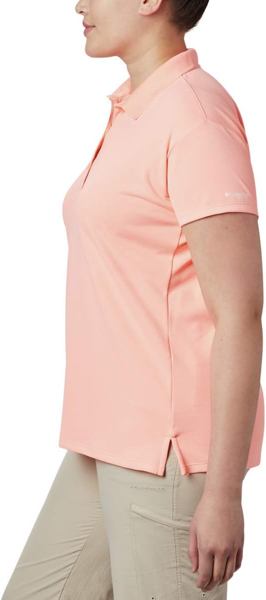 Columbia Damen Innisfree Short Sleeve Polo Wanderhemd L Tiki Pink, L Tiki Pink