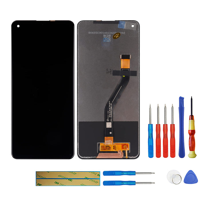 swark LCD Display Komplett with OUKITEL C18 Pro (Schwarz ohne Rahmen) Touch Screen Replacement + Too