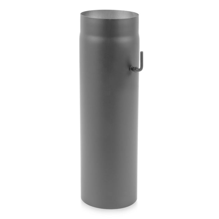 Ø 150 mm - Ofenrohr 50 cm mit Drosselklappe