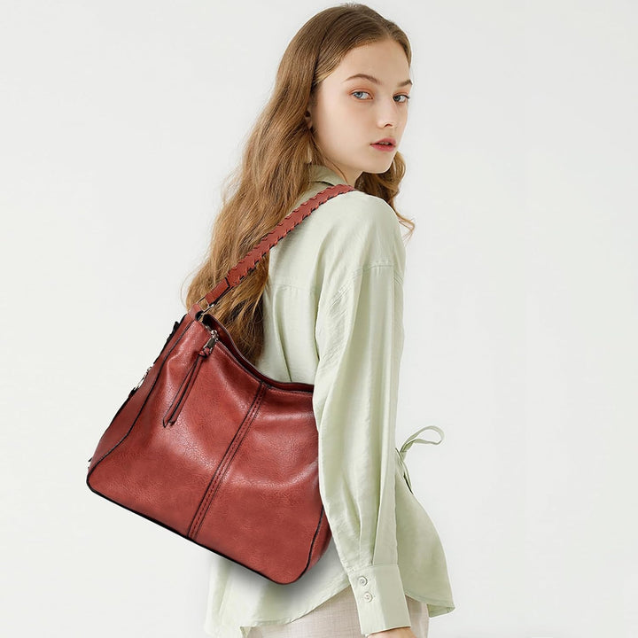TAN.TOMI Handtasche Damen,Elegant Umhängetasche Tasche Damen, Schultertasche Damen,Shopper Damen Gro