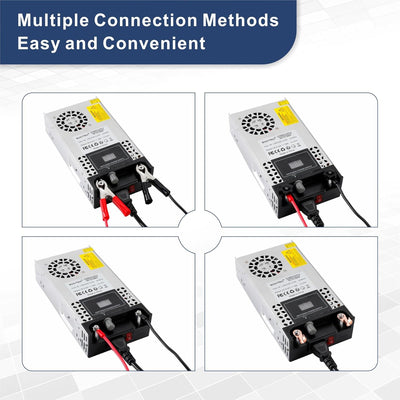 BOSYTRO Regelbares Netzteil 0-24V 25A 600W Schaltnetzteil Transformator Power Supply Trafo 230v auf
