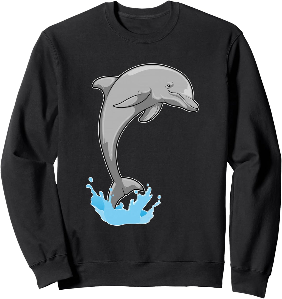 Delfin Wasser Sweatshirt
