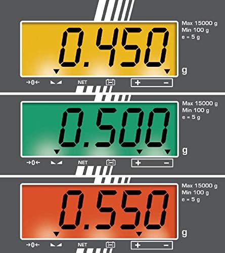KERN WTB 30K-3N WTB-N Tischwaage, 5g Ablesbarkeit