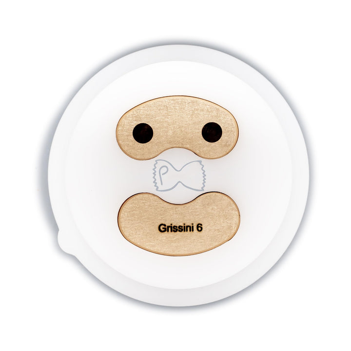 Pastidea - Matrize aus Bronze und POM Grissini 6mm kompatibel mit Philips Pasta Maker Avance und Ser