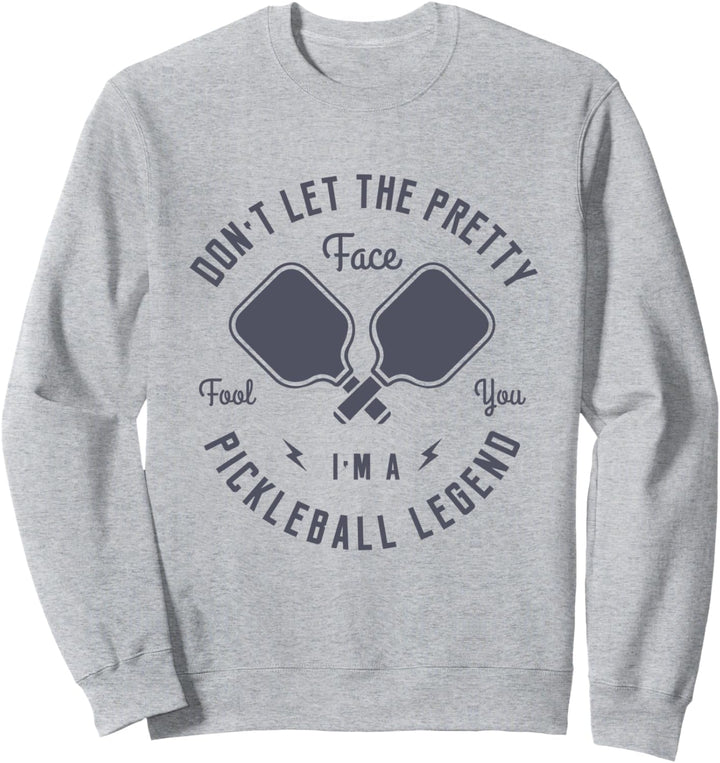 Pickleball-Legende Ironic Pickleball-Spieler Sweatshirt