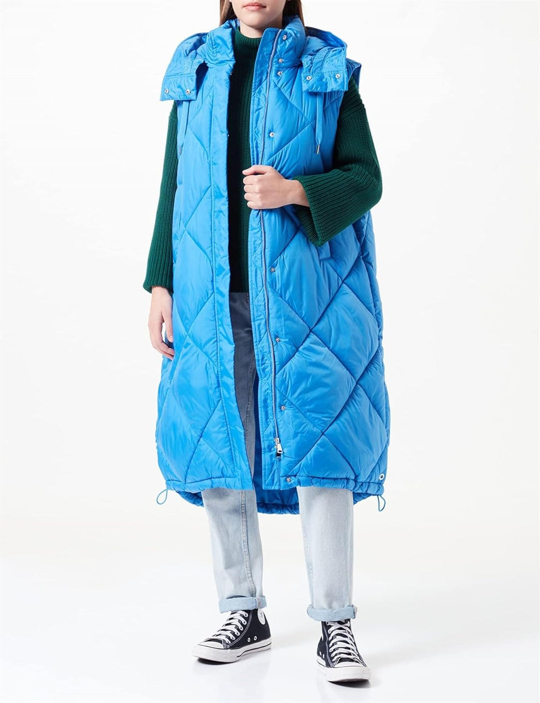 s.Oliver Gesteppte Longweste L Blue 5547, L Blue 5547