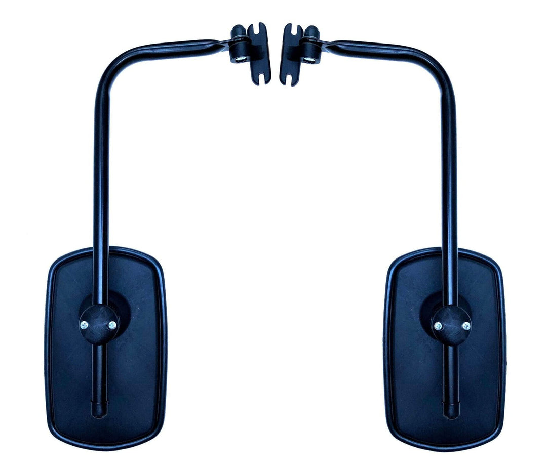 2x Aussenspiegel 260x155 mm Ø14-20 mm E20 und Spiegelhalter für LKW Bagger Traktor