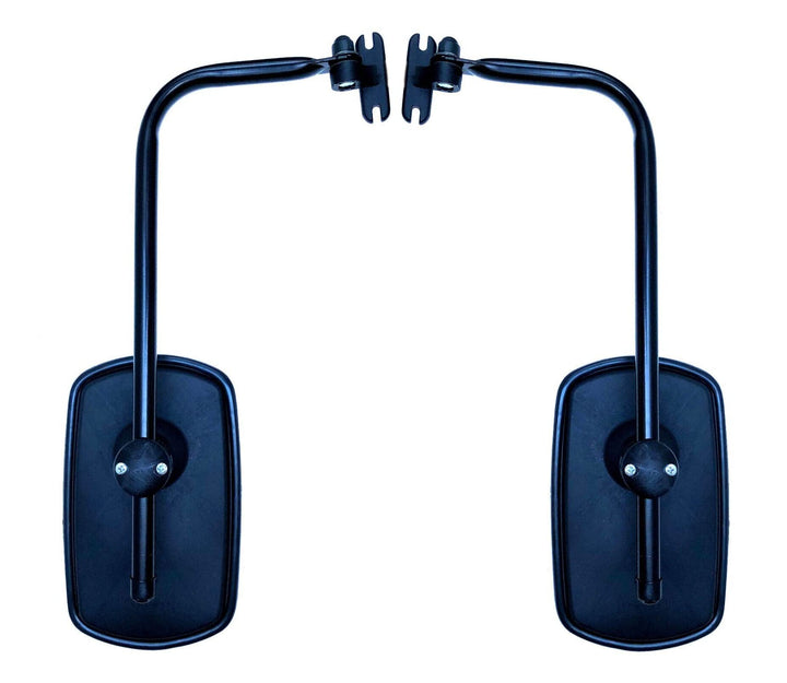 2x Aussenspiegel 260x155 mm Ø14-20 mm E20 und Spiegelhalter für LKW Bagger Traktor