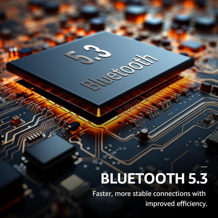 TOZO E2 Kopfhörer kabellos Bluetooth, 5.3 Bluetooth Kopfhörer, In Ear Kopfhörer mit APP Steuerung, 3