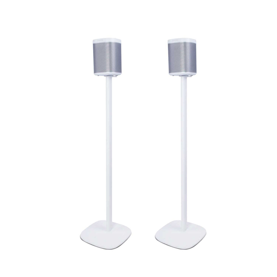 Vebos Standfuss Play 1 weiss EIN Paar - Kompatibel mit Sonos Play 1