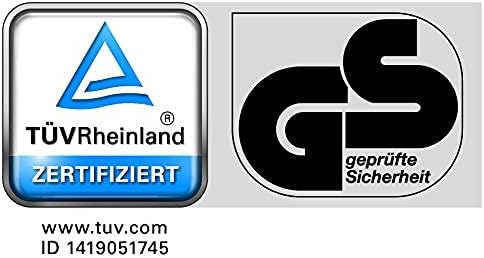 MAUK® Elektroheizung Steckdosenheizung | Frostwächter mit Thermostat 3 Stufen Konvektor | Heizgerät