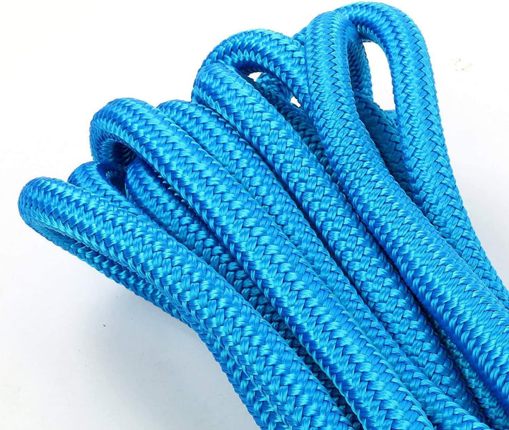 FreeTec 2tlg Bootsseil Boot Fenderleine Nylon Dockline Festmacherleine Fenderseil mit Auge 12mm Durc