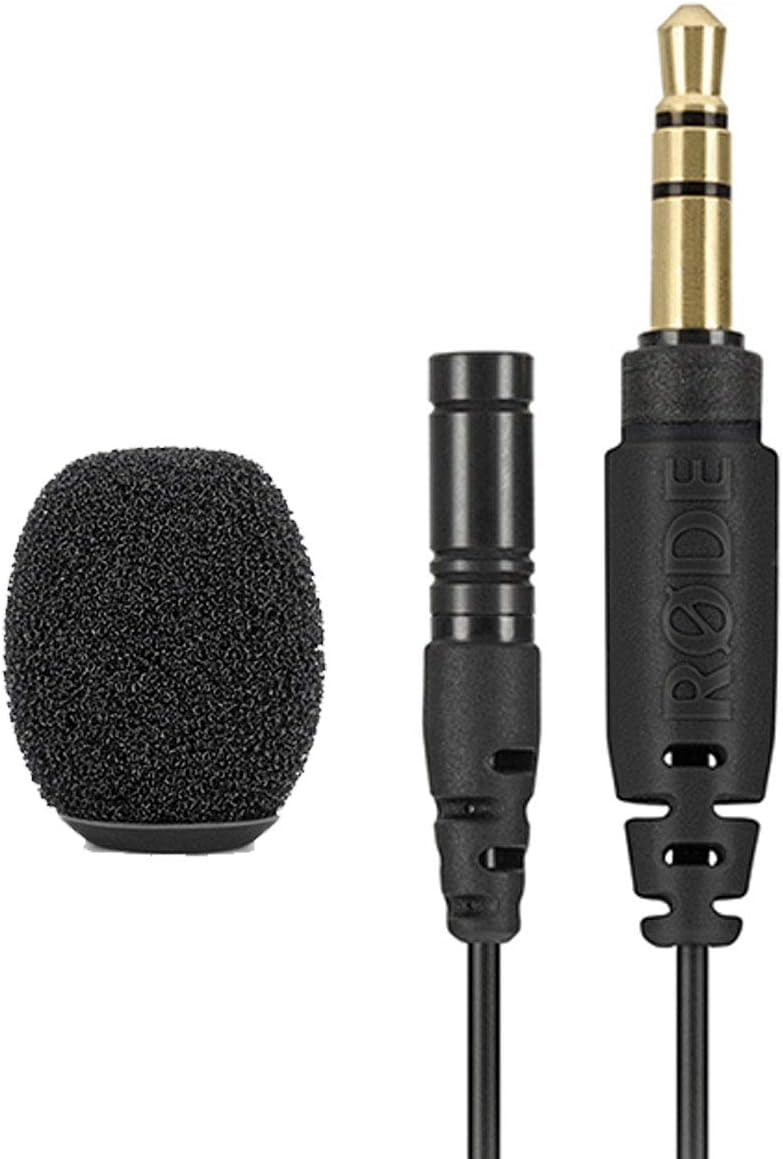 Rode Lavalier GO Lavaliermikrofon + Lav Headset Kopfbügel Grösse L + keepdrum Fell-Windschutz