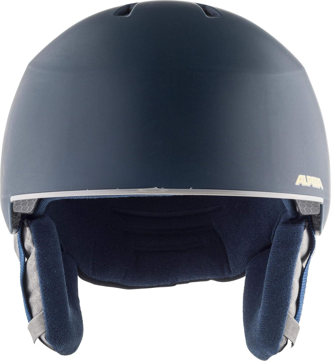 ALPINA MAROI JR - Sicherer, Bruchfester & Individuell Anpassbarer Skihelm Für Kinder charcoal-neon m