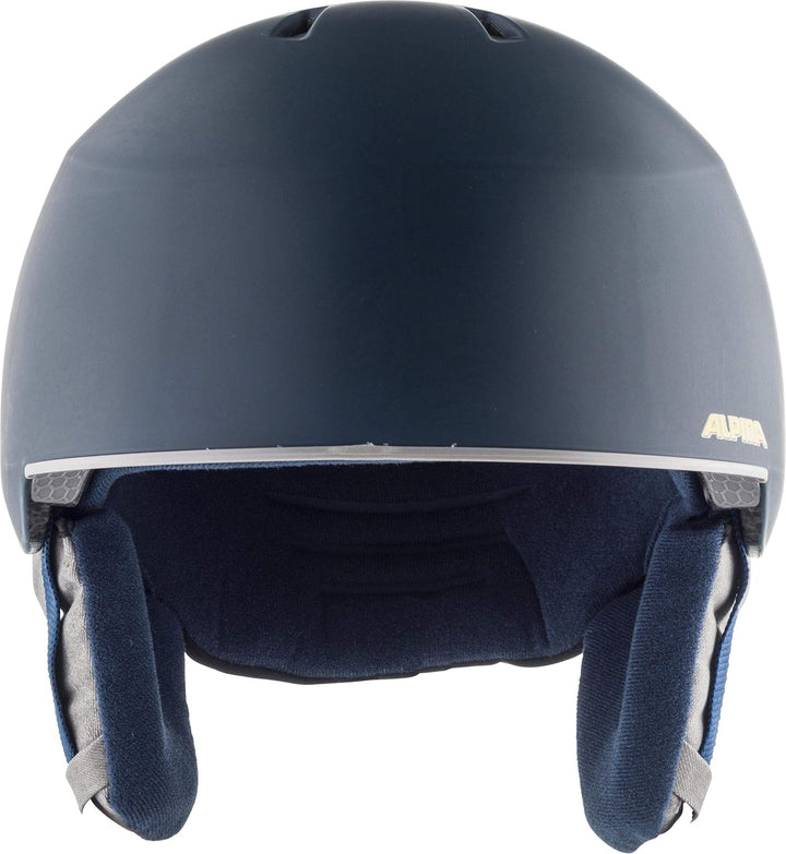 ALPINA MAROI JR - Sicherer, Bruchfester & Individuell Anpassbarer Skihelm Für Kinder charcoal-neon m