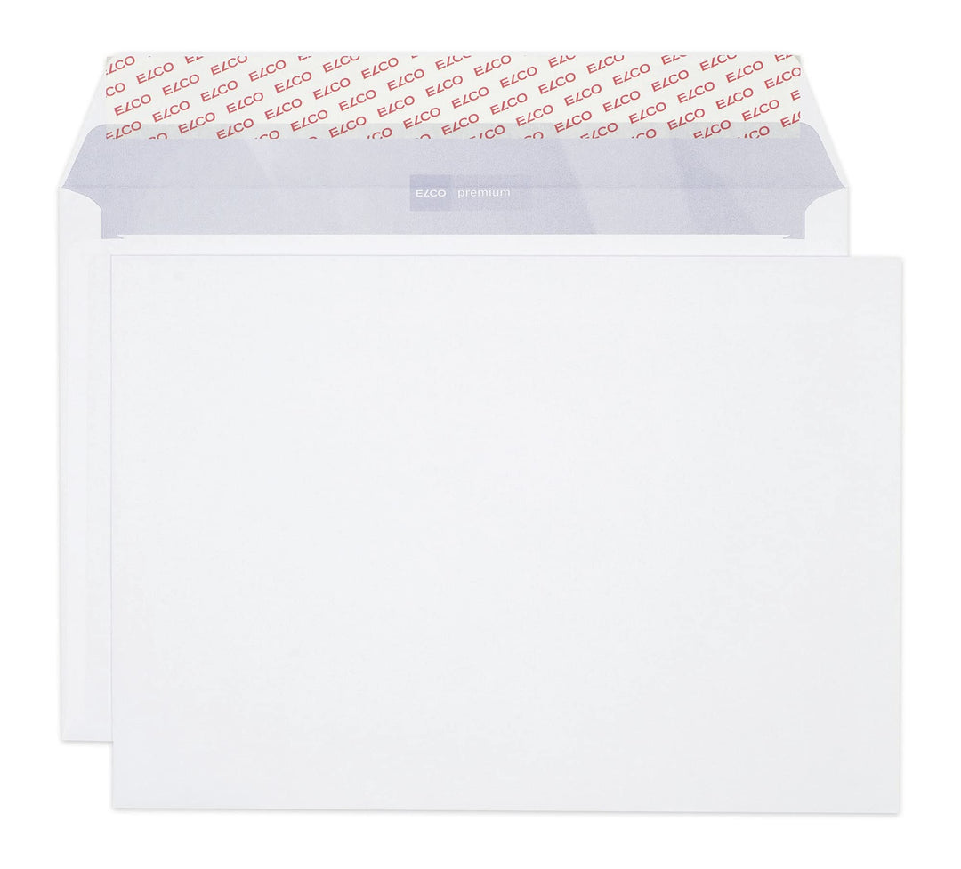 ELCO 34880 Premium Briefumschlag, 100 g/qm, 250 Stück, weiss, c4 (324x229mm) für papierformat a4