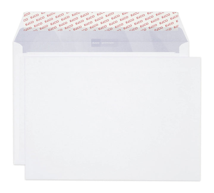 ELCO 34880 Premium Briefumschlag, 100 g/qm, 250 Stück, weiss, c4 (324x229mm) für papierformat a4