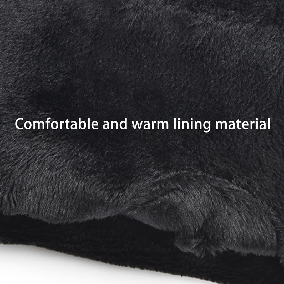 Harssidanzar Damen Winter Warmes Futter Lammfell Leder Handschuhe Touchscreen Texting Warme Fahrhand