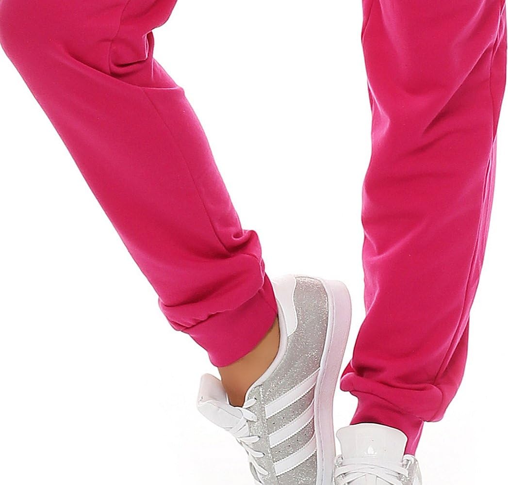 Damen Jogginghose Komfortable Trainingshose für Sport und Freizeit S Purpur-pink, S Purpur-pink