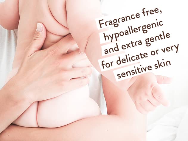 Babo Botanicals Sensitive Baby Daily Hydra Lotion Fragrance Free, 8 Oz