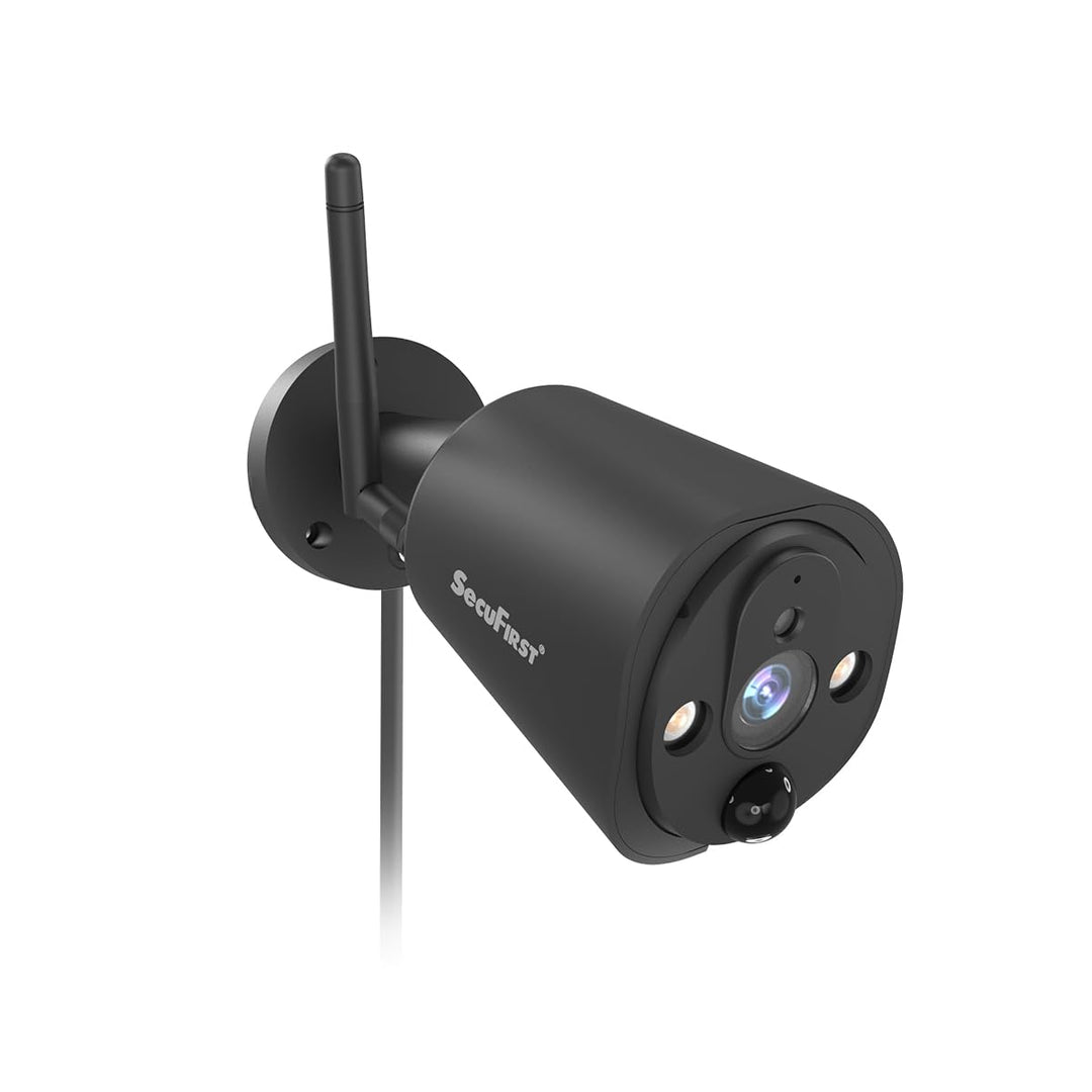 SecuFirst 2K Zusatzkamera für Überwachungskameras Aussen Set (CWL401S,CWL401S/2),Arbeiten Sie nur mi