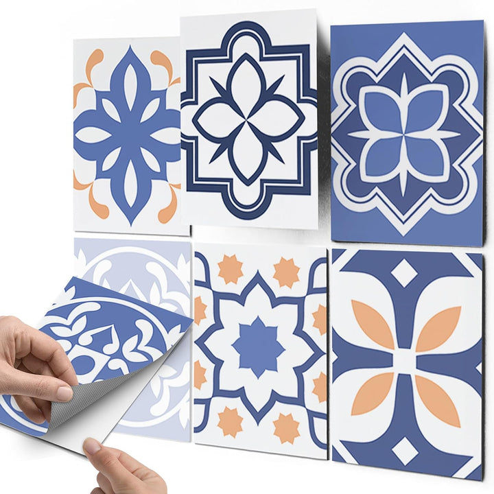 CREATISTO Klebefliesen Stickerfliesen Fliesenfolie - Aufkleber Folie für Fliesen I Klebefliesen Deko