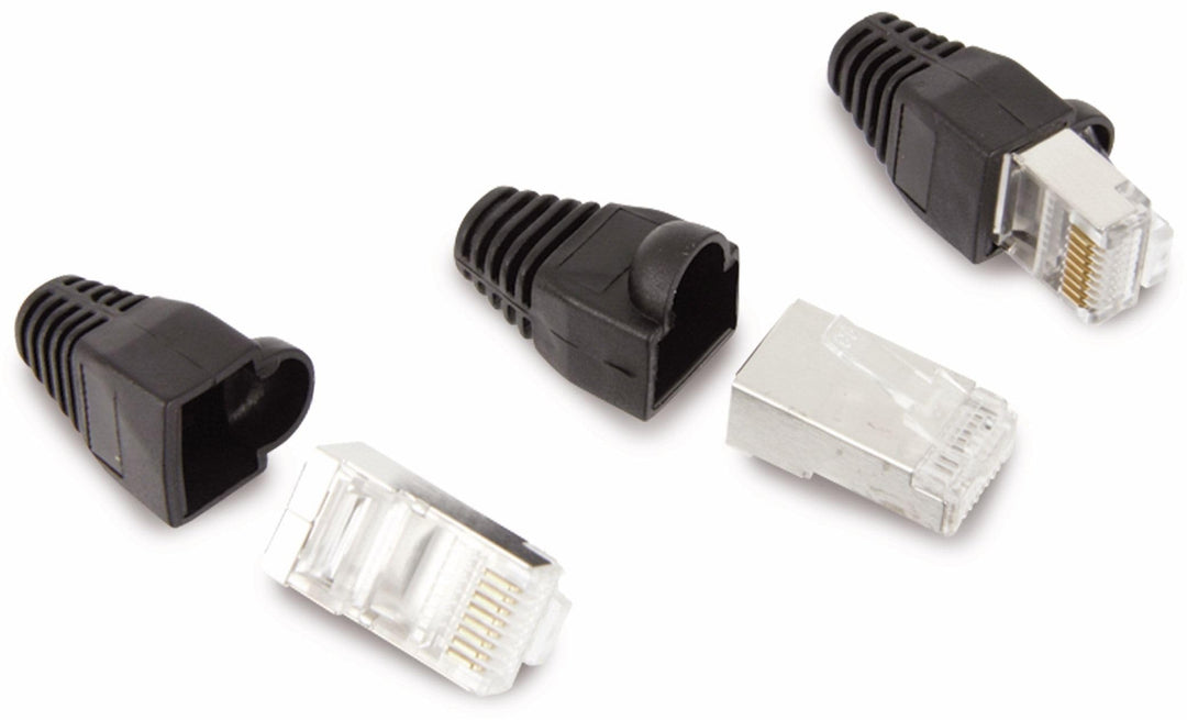 LogiLink Professional MP0012 RJ45 Stecker Kat.5e schwarz