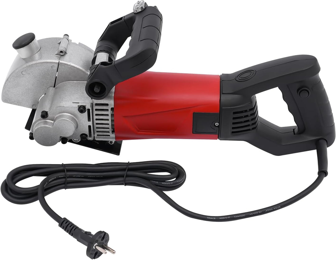 Nutfräsen, 220 V, 2800 W, elektrische Trennmaschine, Betonfräsen, 5 Klingen, 7000 U/min, mit Wasserp