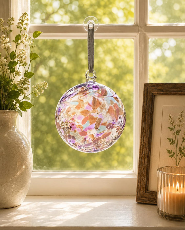 Sienna Glass Freundschaftskugel zum 30. Hochzeitstag, 10 cm