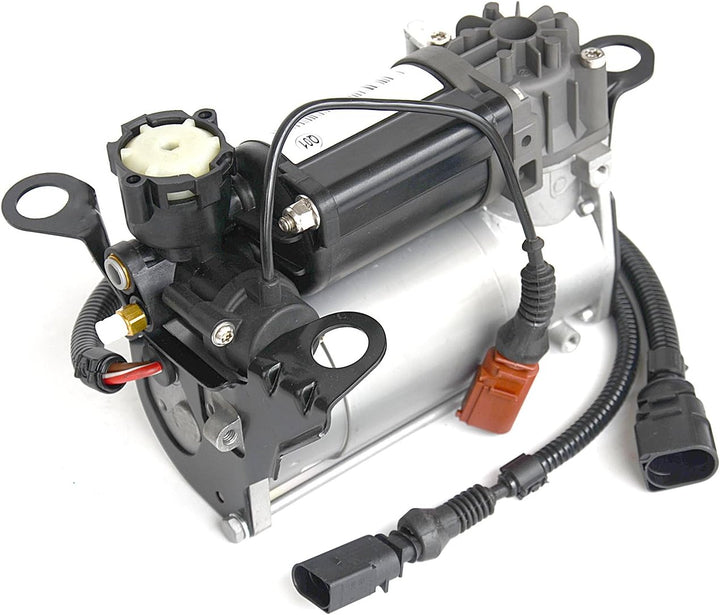 NSGMXT Luftfederkompressorpumpe mit Relais Kompatibel mit A8 S8 5.2l, 6.0l 4E0 616 007 C 4E0 616 005