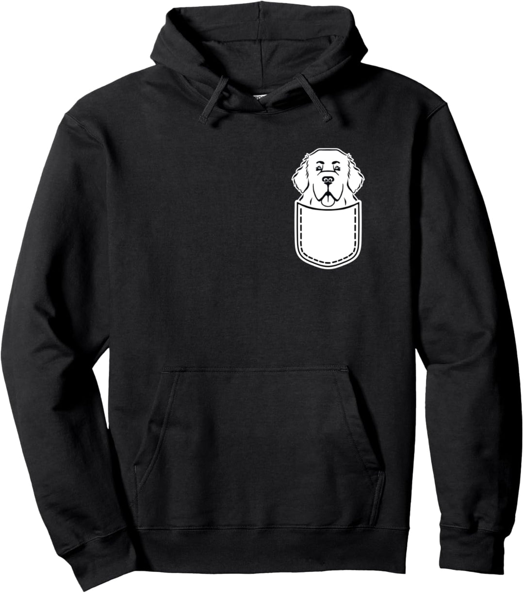 Neufundländer in Tasche Pullover Hoodie