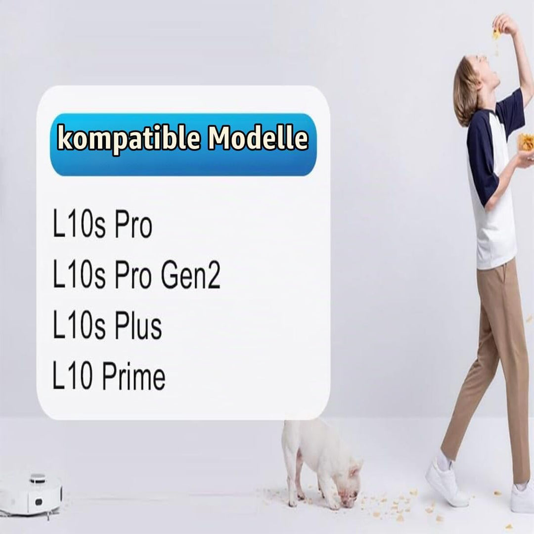 Zubehör für Dreame L10 Prime | L10s Plus | L10s Pro Gen2/Gen3 | L10s Pro Saugroboter, Zubehörset mit