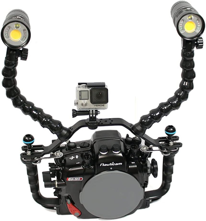 Nitescuba NS10 Unterwasserkameraablage ausziehbarer Griff Griffe Halterung für gopro,pt059,rx100 uw