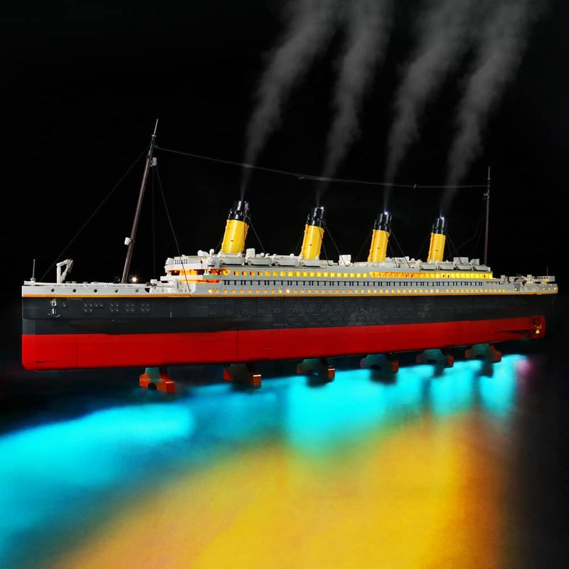 LED-Beleuchtung für Lego Creator Expert Titanic-Bauset 10294 (kein Lego enthalten, nur Dekorationsli