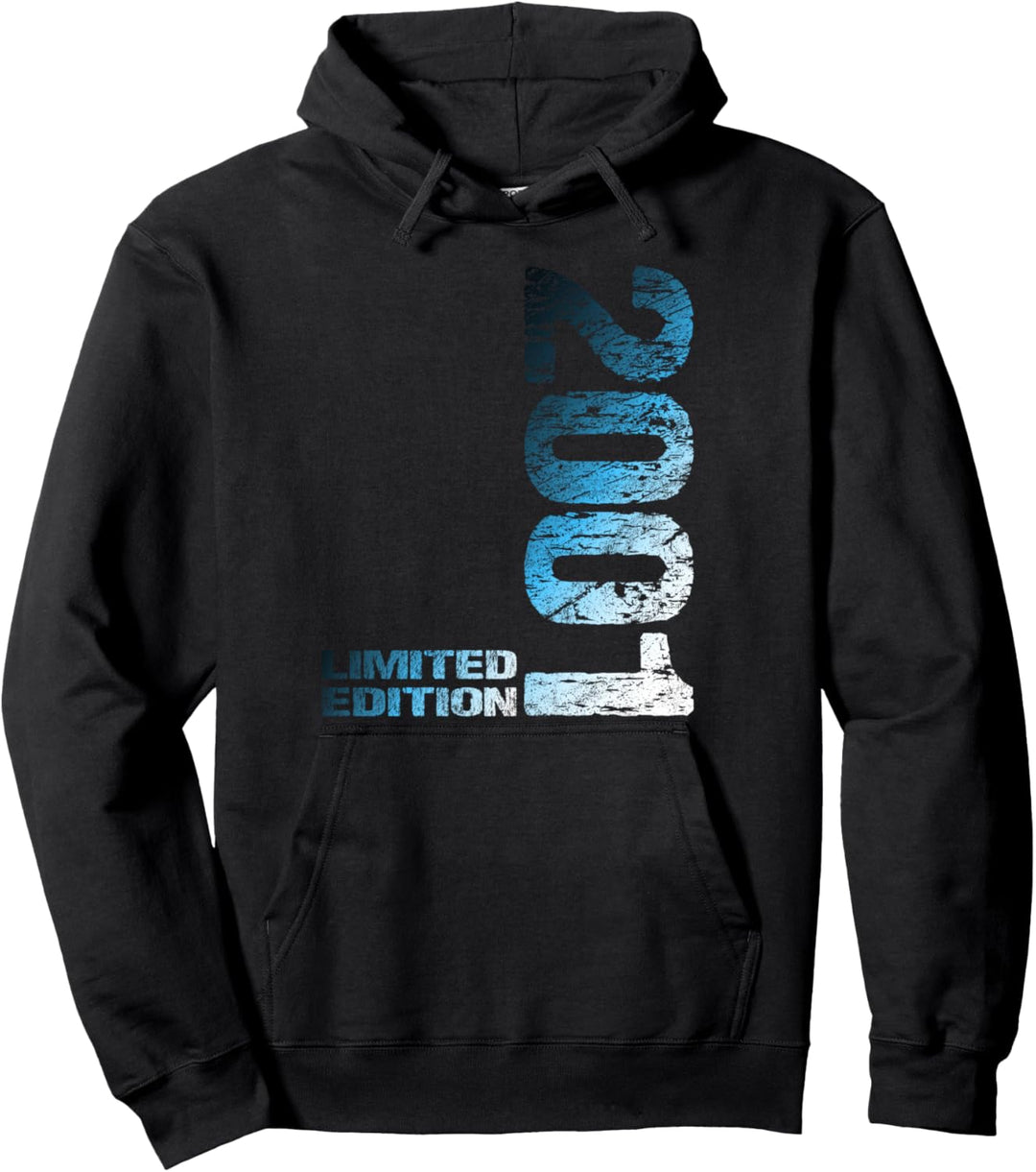 23. Geburtstag 2001 Limited Edition Mann Frau Pullover Hoodie