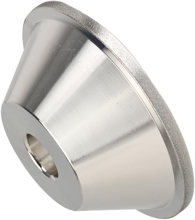 Yibuy CBN 150 Körnung 100 mm Aussendurchmesser 20 mm Innendurchmesser Schalenförmige Diamant-Schleif