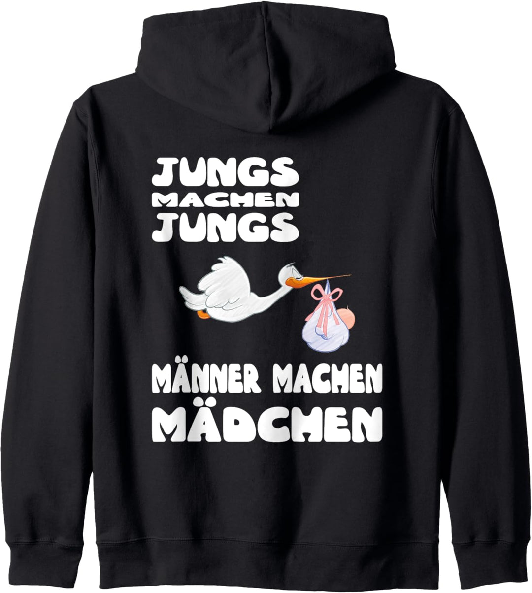Herren Lustige Geschenkidee T-Shirt frisch gebackener Vater Kapuzenjacke