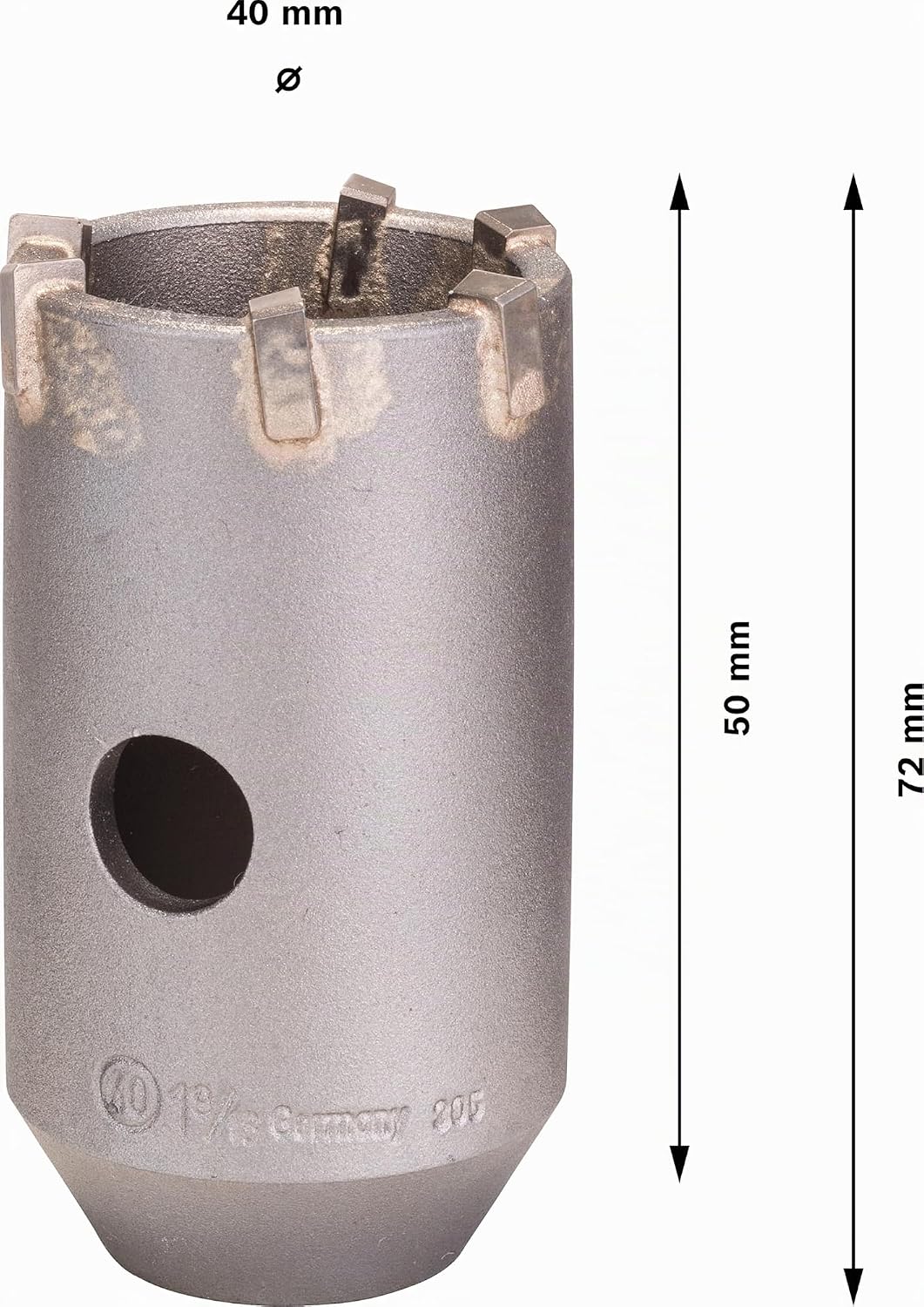 Bosch Professional Hohl-Bohrkrone SDS-plus-9 Core Cutter (Ø 40 mm), 40 mm