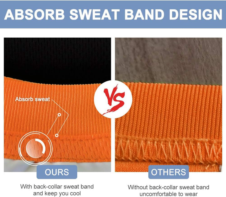Warnschutz Shirt Langarm warn t Shirts Warnschutz Arbeitskleidung Eu-orange-langarm L, Eu-orange-lan