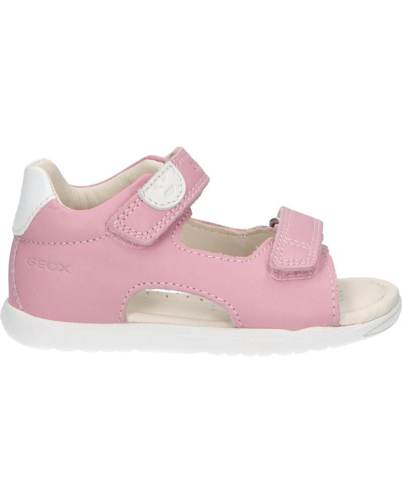 Geox Mädchen B Macchia Gir Sandal 21 EU Rose, 21 EU Rose