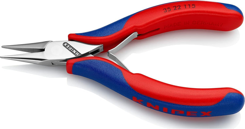 Knipex Elektronik-Greifzange mit Mehrkomponenten-Hüllen 115 mm 35 22 115, Greifzange