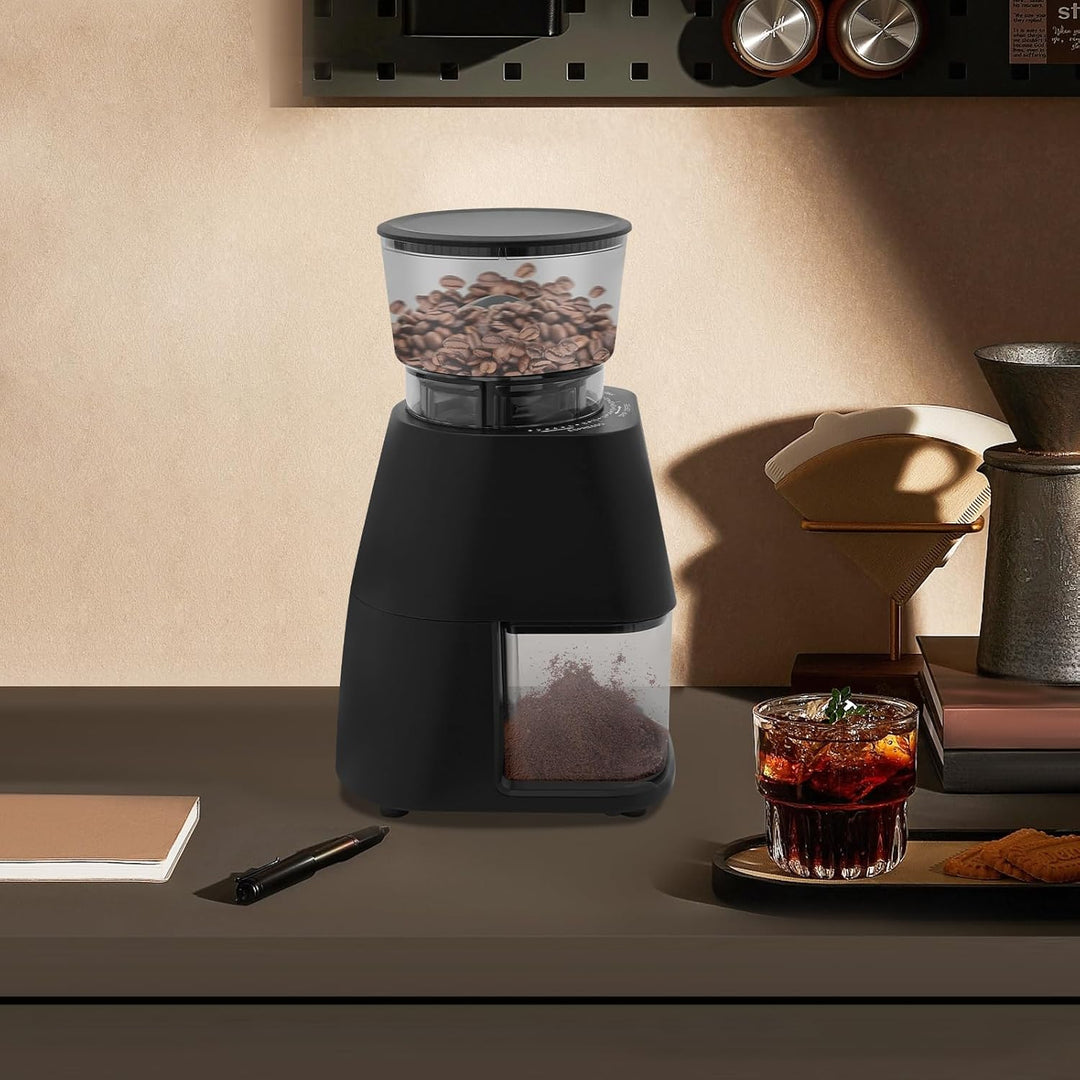 Kaffeemühle Mit 1,57 Zoll Kegelmahlwerk Elektrische Mühle Für Feines Und Grobes Kaffeepulver Mit Dig