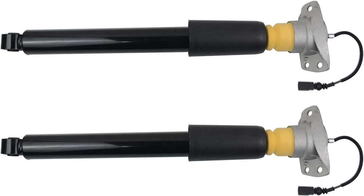 Huiruhy 2x Luftfederbein Stossdämpfer hinten kompatibel mit A6 C7 A7 4G Sportback Elektronisch 4G061
