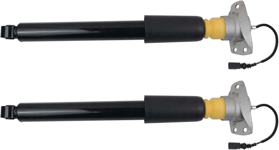Huiruhy 2x Luftfederbein Stossdämpfer hinten kompatibel mit A6 C7 A7 4G Sportback Elektronisch 4G061