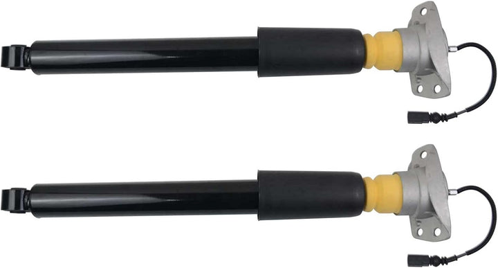 Huiruhy 2x Luftfederbein Stossdämpfer hinten kompatibel mit A6 C7 A7 4G Sportback Elektronisch 4G061