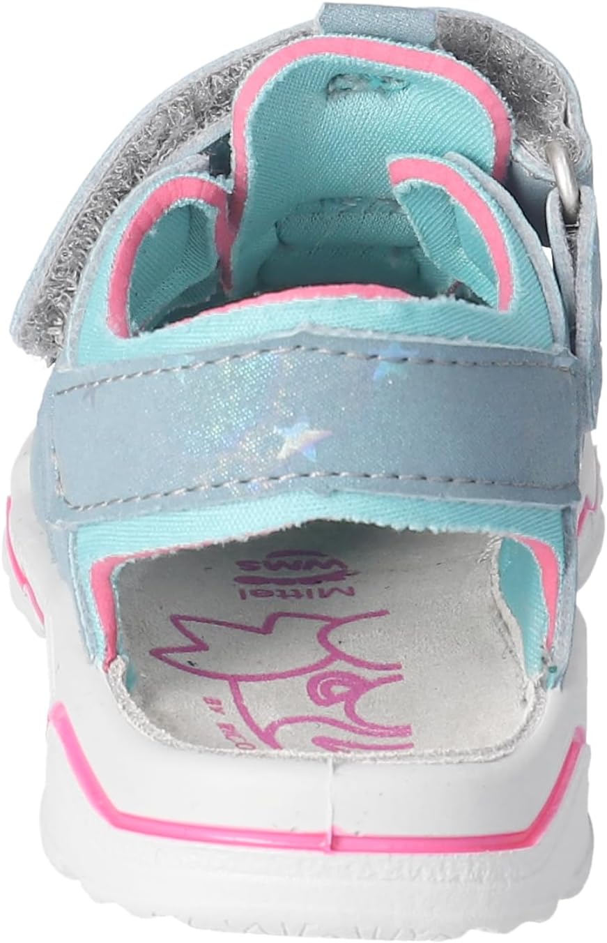 RICOSTA Mädchen und Jungen Sandalen Gery, Kinder Lauflernschuhe, Weite: MITTEL, waschbar 22 EU Arcti