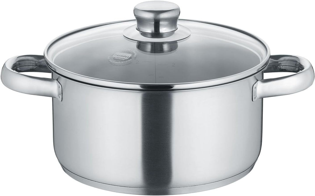 NEW ROMA Bratentopf 16 cm (mit Deckel)