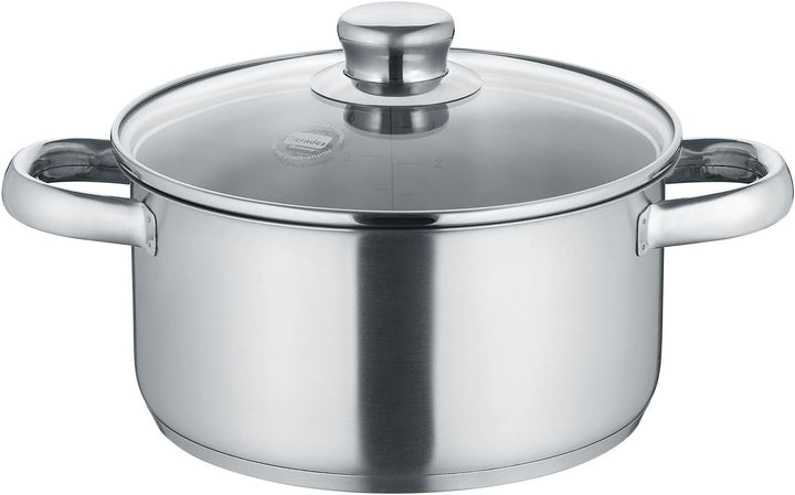 NEW ROMA Bratentopf 16 cm (mit Deckel)