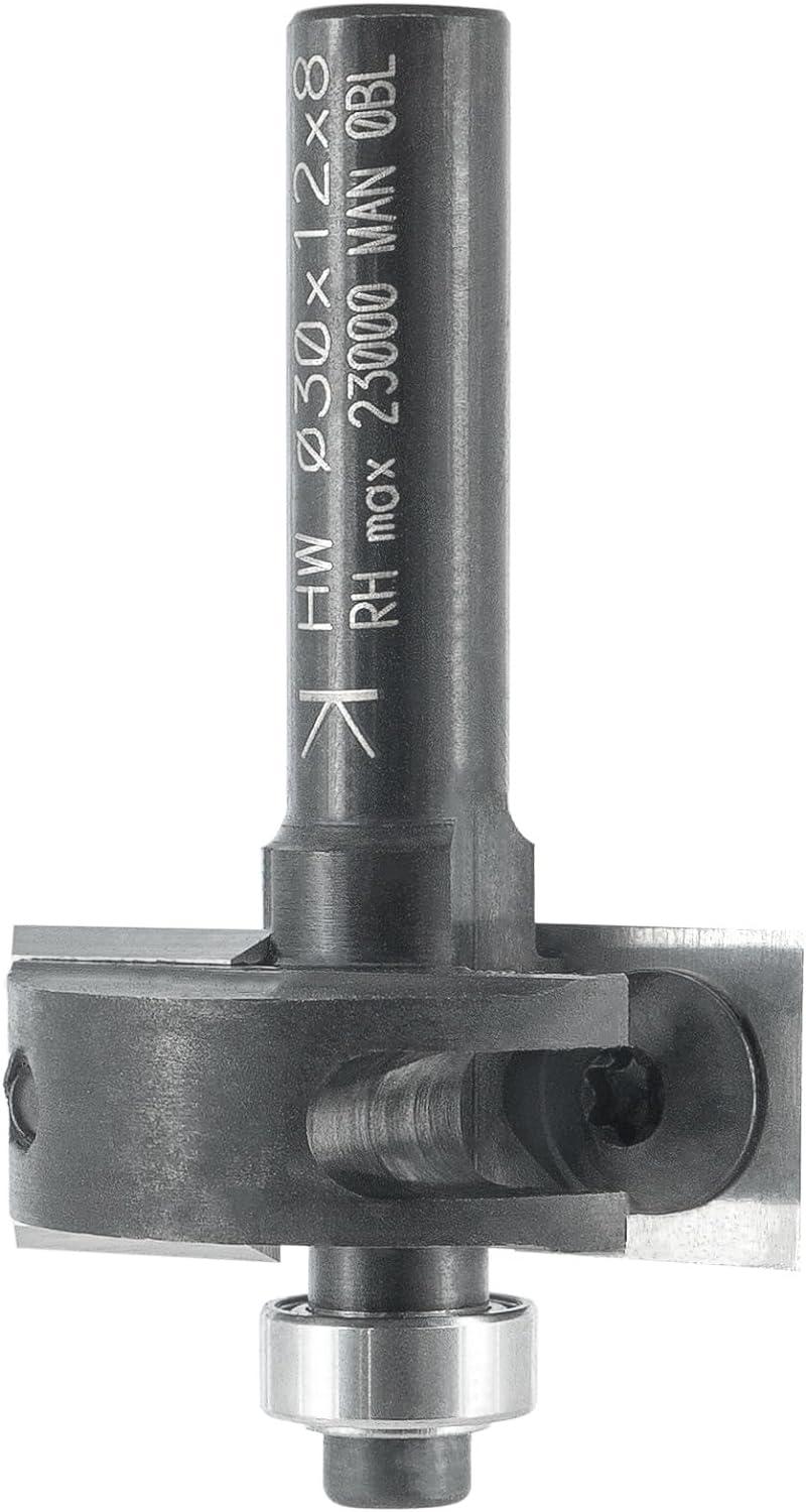 ENT 20310 Wendeplatten Falzfräser Schaft (S) 8 mm, Durchmesser (D) 30 mm, NL 12 mm, T 10 mm, GL 50 m